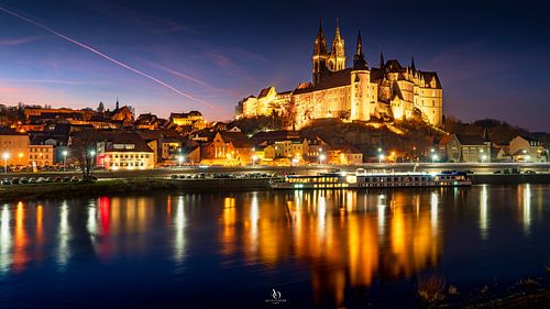 De magische nacht van Meissen - lichtjes boven de Elbe