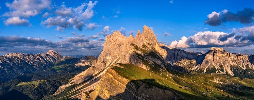 Seceda und Geislerspitzen in den Dolomiten von Achim Thomae Photography