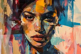 Abstract woman by Poster Art Shop