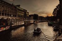 AMSTERDAM // By night // Bloemenmarkt
