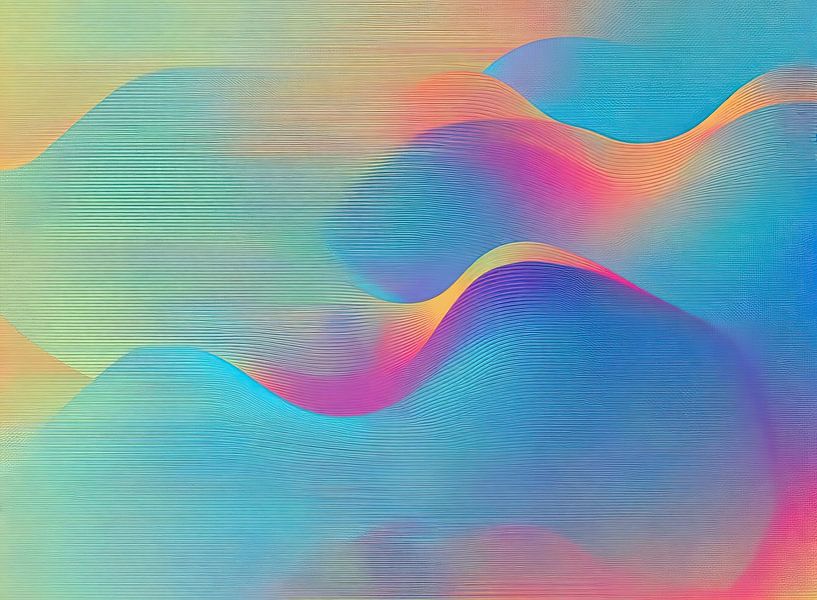 Colour Wave | Waves of Colour by Modern Collection