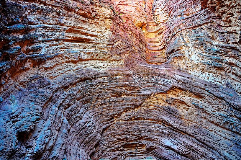 The colourful strata of Quebrada de las Conchas by Frank Photos