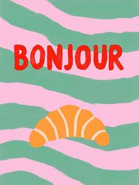Bonjour Croissant – Art culinaire français ludique sur StudioRemier