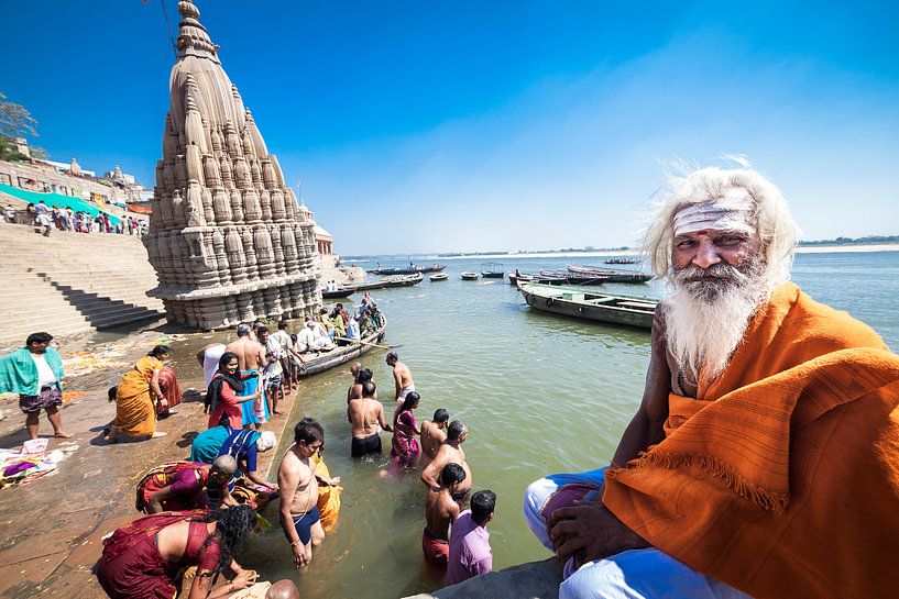 Varanasi, India van Bart van Eijden