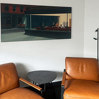 Klantfoto: Nighthawks, Edward Hopper, als ArtFrame