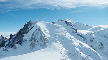 Mont Blanc-massief in 16/9 van Hozho Naasha