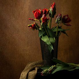 Stillleben Tulpen von Elena van der Veen
