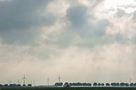 Windmolens bij Almere (Flevoland) von Kaj Hendriks Miniaturansicht
