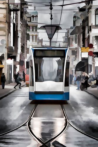 Tram in Amsterdam