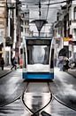 Tram in Amsterdam by Peter Bartelings thumbnail