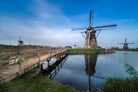 Kinderdijk, windmolen Nederwaard nr. 5 van Pieter van Roijen thumbnail
