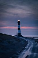 Phare au coucher du soleil