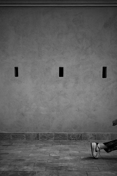 Die fliegende Tochter Bye Bye BNW von Martijn Jebbink Photography