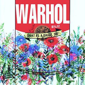 Motiv Soup Warhol - Great as a sauce too - Dadaismus Vintage von Felix von Altersheim