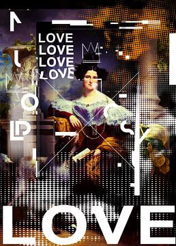 Jan Adam Kruseman - Portret van Alida Christina Assink