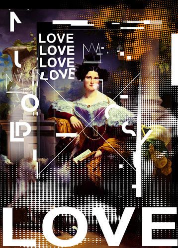 Jan Adam Kruseman - Portrait of Alida Christina Assink