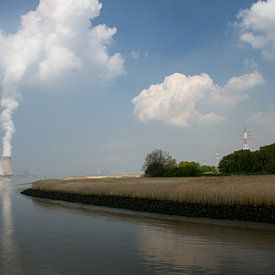 Kerncentrale Doel sur Abra van Vossen