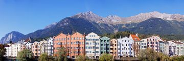 Innsbruck mit Nordkette Karwendel von Karl Walkam