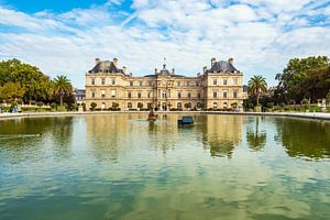 View to the Jardin du Luxembourg in Paris, France van Rico Ködder