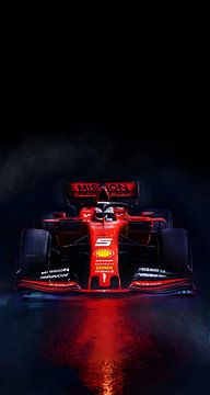 Sebastian Vettel von Rivlows Art