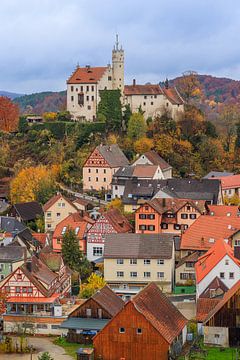 Gößweinstein en automne sur Henk Meijer Photography