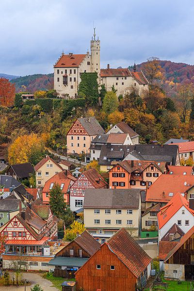 Gößweinstein im Herbst von Henk Meijer Photography