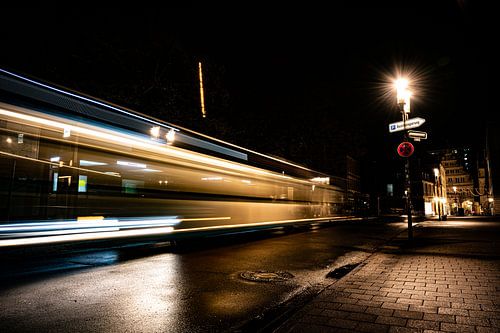 Münster bij nacht