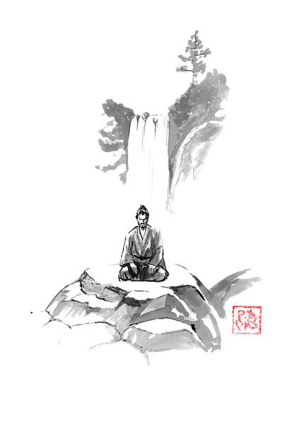 meditation by Péchane Sumie