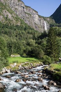 Feigumfossen waterval Noorwegen