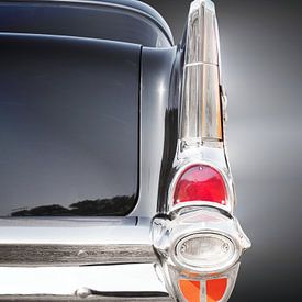 American classic car Bel Air 1957 Rear by Beate Gube