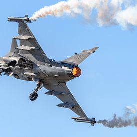 Start des Saab Gripen der schwedischen Luftwaffe. von Jaap van den Berg