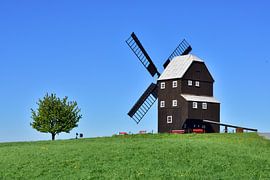 Windmolen Kottmarsdorf van Karin Jähne
