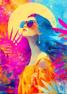 Summer chilout girl