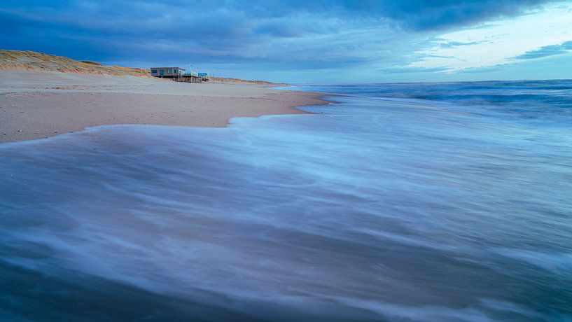 Marée haute sur la plage par Rob Baken