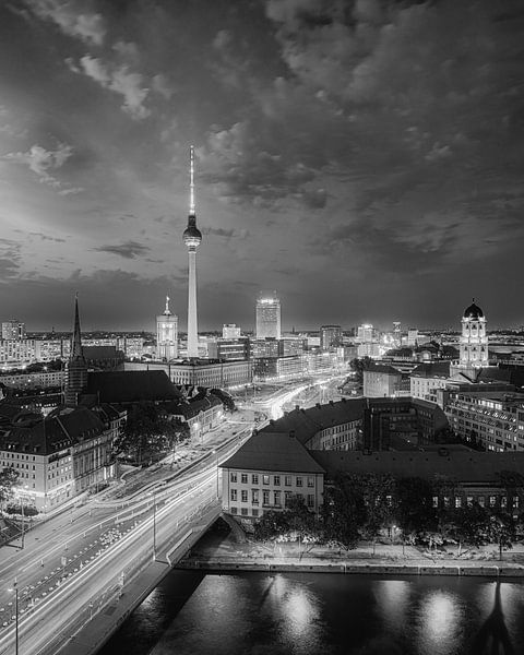 Coucher de soleil à Berlin par Henk Meijer Photography