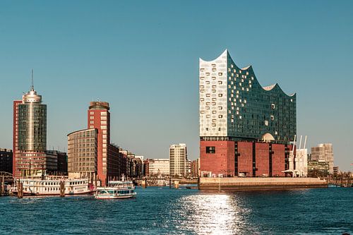 Lichtstraal van de Elbe