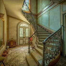 Stairs of loneliness by Lien Hilke