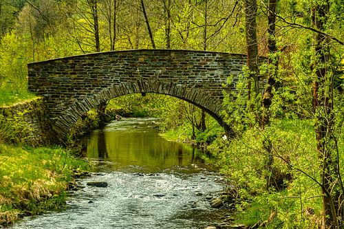 Landschap in het Erzgebergte