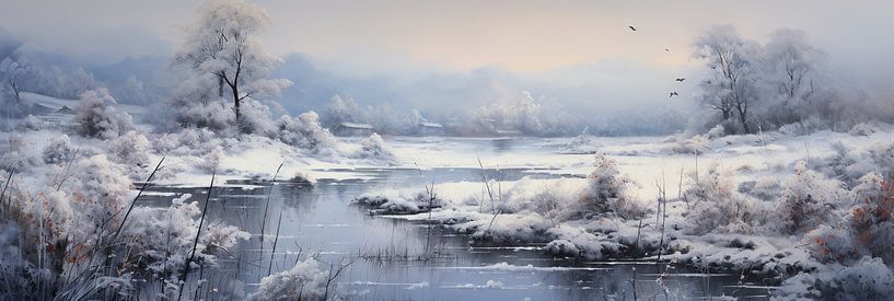 Winter Art Frame 47965 by Eye catching paintings