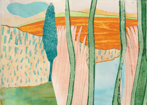 Pathway of Quiet Reeds
