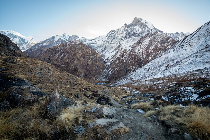 Himalaya hike in Nepal van Ellis Peeters