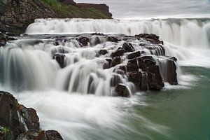 Gullfoss waterfall von Ab Wubben