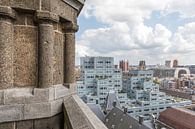 Het Stadhuis, Markthal en het Timmerhuis in Rotterdam van MS Fotografie | Marc van der Stelt thumbnail