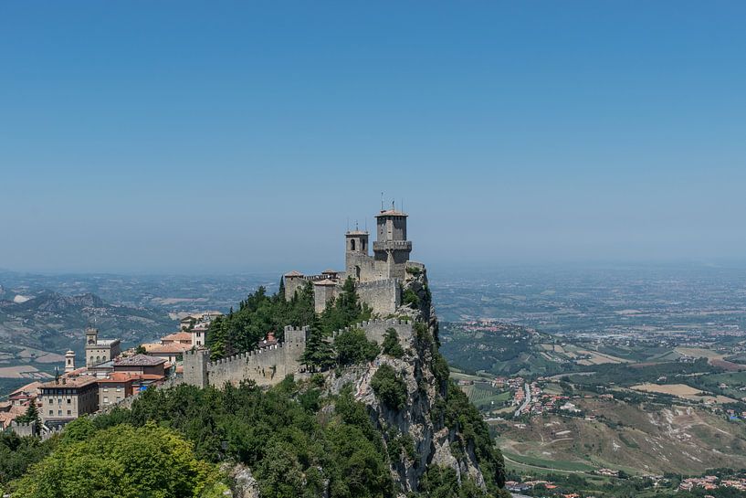 Spektakulärer Blick auf San Marino von Patrick Verhoef