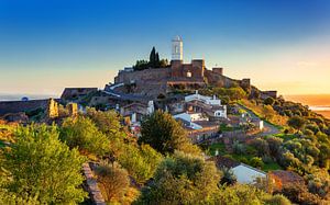 Sonnenuntergang in Monsaraz, Portugal