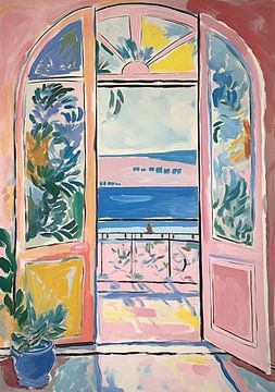 Matisse inspiriert Aussicht von Niklas Maximilian
