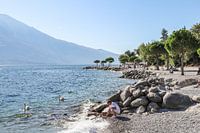 Beach at Lake Garda