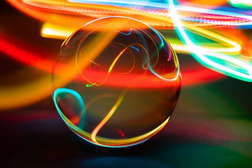Abstract light painting