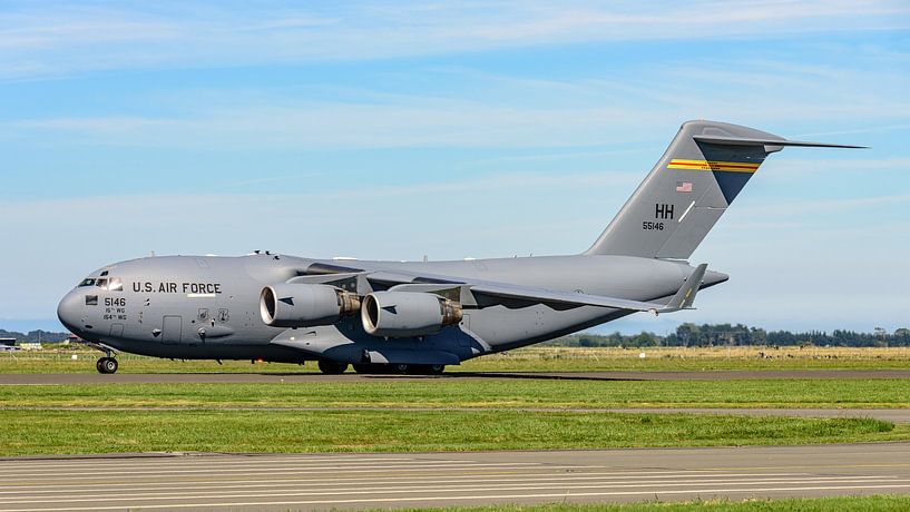 Boeing C-17 Globemaster III de l'armée de l'air américaine. par Jaap van den Berg