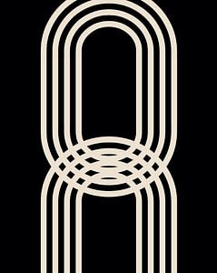 Love Flow Retro Abstrakt